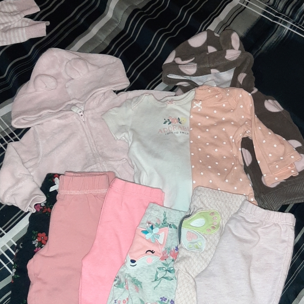 10 pieces set for baby girl